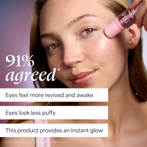 TULA Brightening & Cooling Eye Balm Set - 2 Piece Skincare Kit
