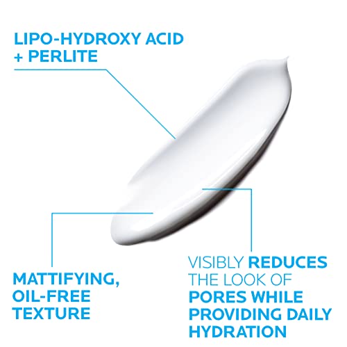 Effaclar Mat Oil-Free Face Moisturizer for Oily Skin with LHA & Pore Minimizer - 2 Pack 1.4 Fl Oz