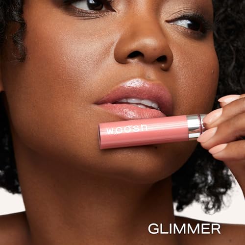 Hydrating Lip Gloss with Hyaluronic Acid & Shea Butter - Shine Finish, No Fine Lines, Vegan Cruelty-Free