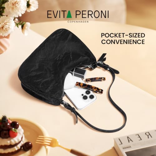 EVITA PERONI French Acetate No-Slip Middle Hair Barrettes - Tortoise Variant