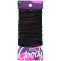 Goody Ouchless Hair Elastics ? No Pull, No Breakage, Tangle-Free Hold for Fine Hair ? 50 Count, Black, Long-Lasting Ponytail Holders for Women