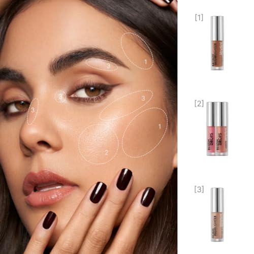 Rodial Bronze Glowlighter 0.2 fl oz, Liquid Cream Bronzer for Luminous Glow, Hydrating Bronzing Drops with Vitamin E & Vitamin C, Pearlescent Contour & Complexion Enhancer