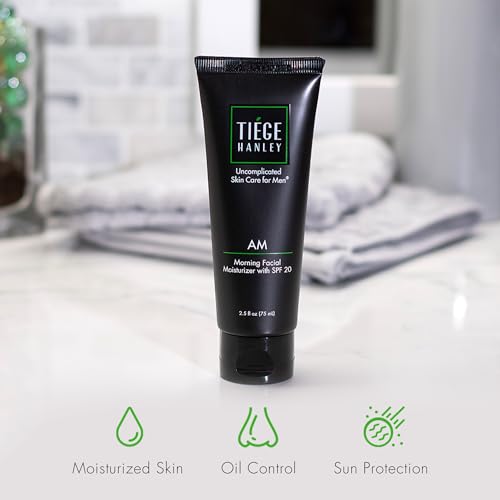 Men's Morning Face Moisturizer with SPF 20 - AM, 2.5 Fl Oz