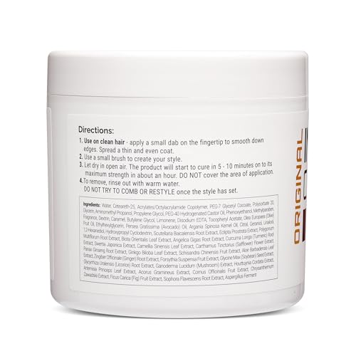 Edge & Braid Styling Gel - 16oz Water-Soluble Hair Control Pomade