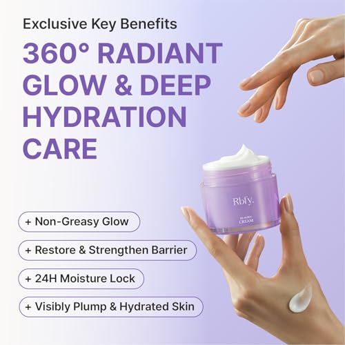 Re-Born Glass Skin Hydrating Cream for Deep Moisture & Radiance