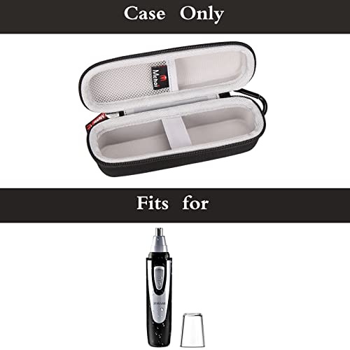 Mchoi Hard Carrying Case for ZORAMI Ear and Nose Hair Trimmer, Battery-Operated, Shockproof Waterproof Case