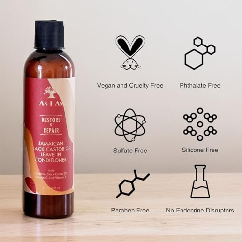 AS I AM JBCO Jamaican Black Castor Oil Leave in Conditioner, 501658