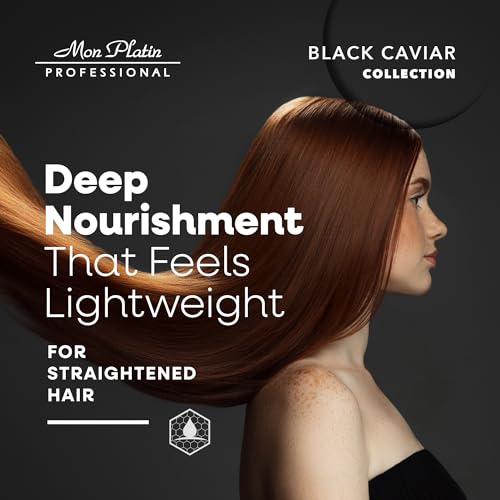 Black Caviar Hair Conditioning Mask for Straightened Hair 500ML - Total Repair & Deep Nourishment