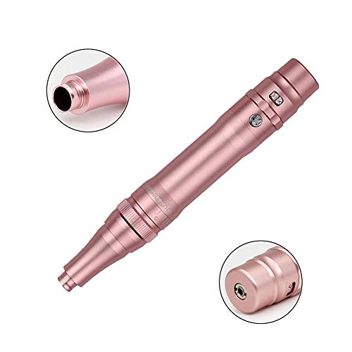 Rotary Tattoo Machine for Permanent Makeup Rose Gold with 10 Needles