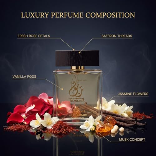 Unisex Floral Perfume Spray 3.33 Fl Oz - Tanasuk Extrait de Parfum