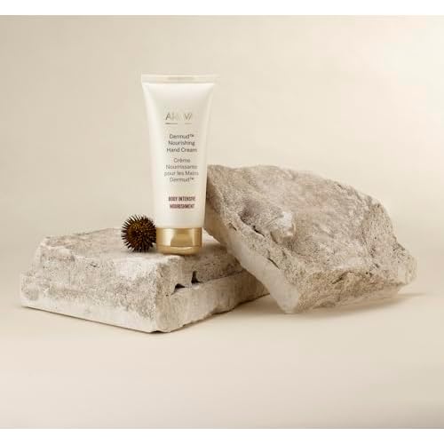 AHAVA Dermud Nourishing Hand Cream - Intensely Hydrates, Soothes, Relieves Dry & Sensitive Hands, Enriched by Dermud Mud Complex, Osmoter, Aloe Vera Leaf, Jojoba Seed Oil, Zinc & Allantoin, 3.4 Fl.Oz