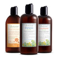 Gray Hair Kit with Shampoo Conditioner Vinegar Rinse Natural Brightening