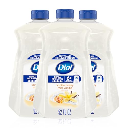 Vanilla Honey Liquid Hand Soap Refill Pack of 3 - 52 Fl Oz Each