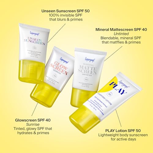 Supergoop! SPF Travel-Sized Favorites Set | Bestsellers & Variations Included