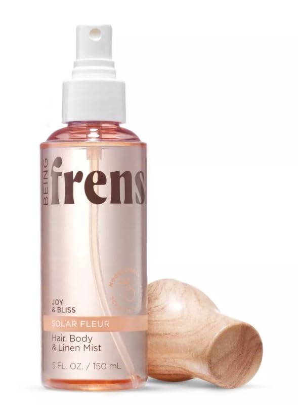 Being Frenshe Hair, Body & Linen Mist Body Spray & Hair Perfume - Solar Fleur - 5 fl oz
