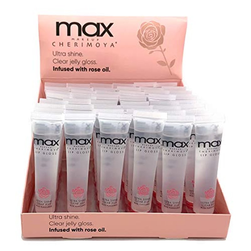 Cherimoya 6Pack MAX Makeup Lip Polish (Rose Oil)