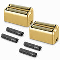 Gold Foil & Cutter Replacement Heads for BaBylissPRO FXFS2G - 2 Gold Variation
