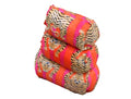 Cotton Cosmetic Toiletry Bag - Pattern 2 Travel Organizer Small, Medium, Large