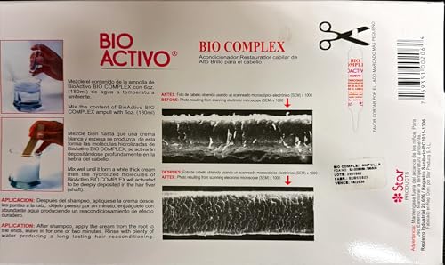 Bio Complex Bioactivo High Shine Hair Conditioner 12 Pack – 0.61 oz Each