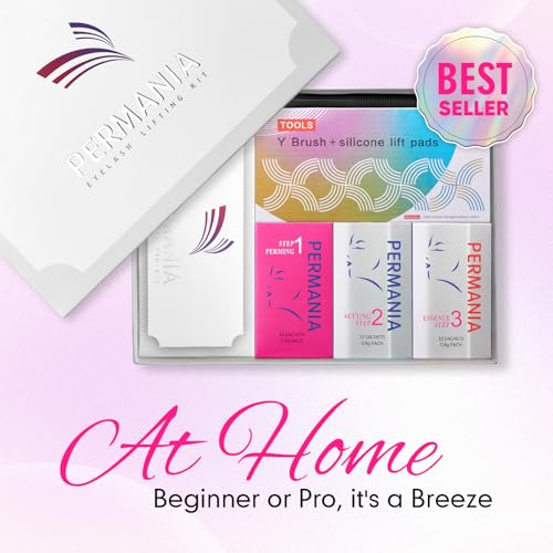 Lash Lift Kit - 30 Pcs Disposable Sachets for DIY Eyelash Perming - Fast & Long-Lasting Curl
