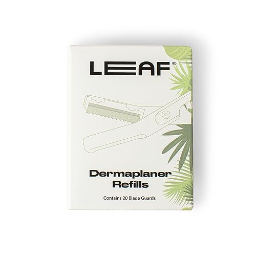 Leaf Shave Dermaplaner Blade-Guard Refills - 20 Count with Variation