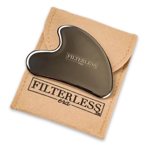 Stainless Steel Gua Sha Facial Tool for Contouring & Lymphatic Drainage