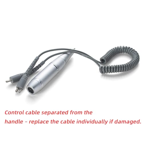 Nail Drill Handpiece Compatible with MelodySusie AIRSEE 2-Pin Jack - Detachable, 30000 RPM, Handpiece Variation