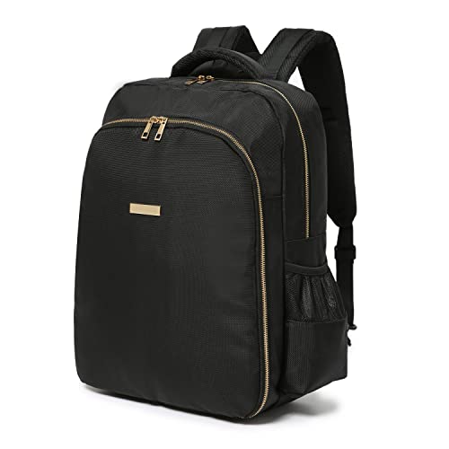 Portable Backpack for Clippers & Supplies - Hair Clippers Organizer Bag - Large - Travel Bag for Barbers & Hairstylists - Tools (BLACK)