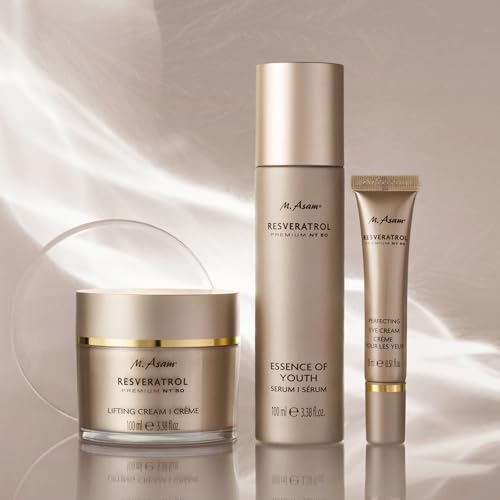 Face Serum with Resveratrol & Hyaluronic Acid - Youth & Hydration - Variation of Resprem1.01 Fl Oz