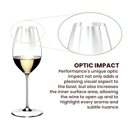 Riedel Performance Sauvignon Blanc Wine Glass - 4.2 Ounces, Set of 2