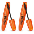 Rimmel London Scandaleyes Mascara,Long-Wearing, Smudge-Proof, 003, Extreme Black, 0.41oz (Pack of 2)