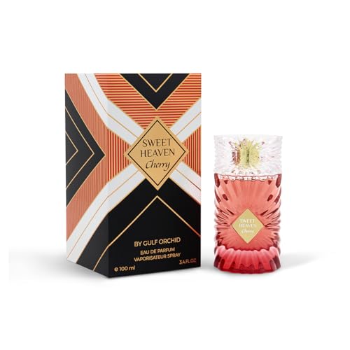 Unisex Cherry Scented EDP Perfume - Sweet Heaven by Gulf Orchid, 3.4 oz