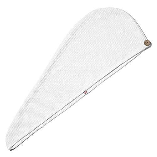 T3 Luxe Microfiber Turban Towel for Hair - Soft Waffle Texture, Comfortable Fit