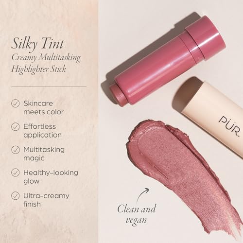 PÜR MINERALS Silky Tint Lip & Cheek Stick Berry Best - Creamy Multitasking Makeup