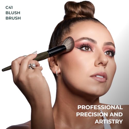 Angled Blush Brush - Vegan Makeup Brush for Powder & Highlighter - C41 Variation of THIS listing