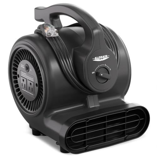 Industrial Air Mover Blower Fan 115W 600 CFM for Water Damage Drying