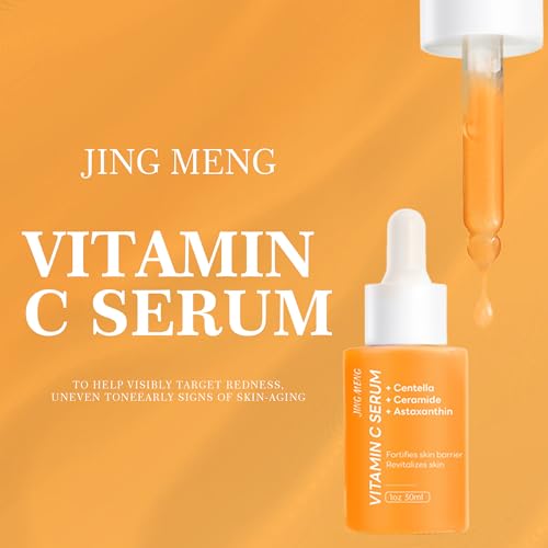 Vitamin C Liposomal Face Serum, Dark Spot Corrector, Instantly Calming, Soothing,Radiance Boosting Anti-Aging, Even Skin Tone with Centella Asiatica, Ceramide, Astaxanthin, Hyaluronic Acid