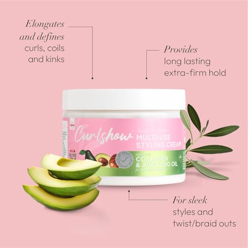 ORS Olive Oil Fortifying Creme Hairdress infused with Castor Oil for Strengthening - Multi-Use Styling Cream Infused with Collagen & Avocado Oil for Strength & Length - Bundle