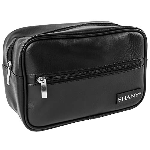 SHANY Cosmetics Portable Toiletry Makeup Bag with Various Compartments - Water-resistant and Scratch-proof Makeup Travel Organizer - BROWN FABRIC