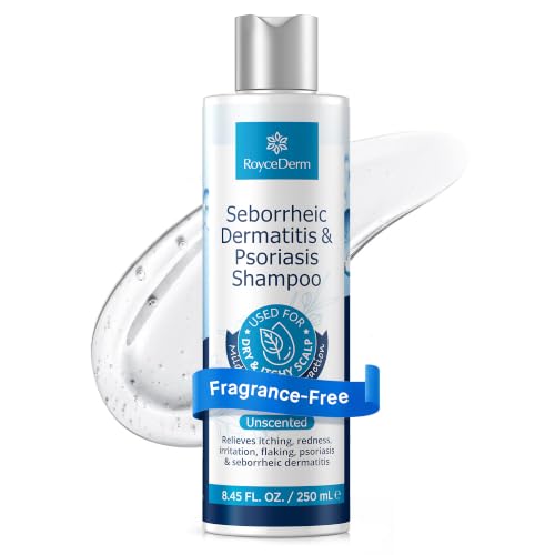 Roycederm Seborrheic Dermatitis & Psoriasis Medicated Shampoo 8.45 Fl Oz