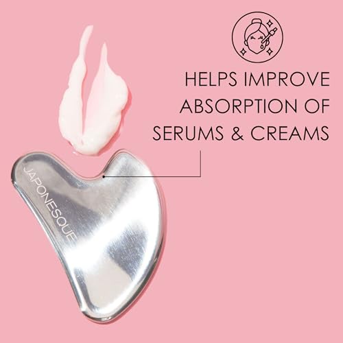 Facial Contouring V Roller & Gua Sha Tool for Lymphatic Drainage and Skin Rejuvenation