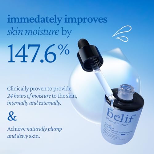 Hydrating Hyaluronic Acid Serum for Moisturizing and Radiance - 1.01 fl oz