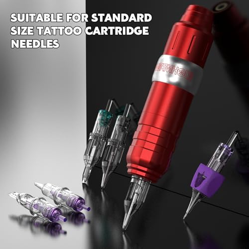 Wireless Tattoo Machine Kit with 1200mAh Battery - Wormhole Tattoo #6