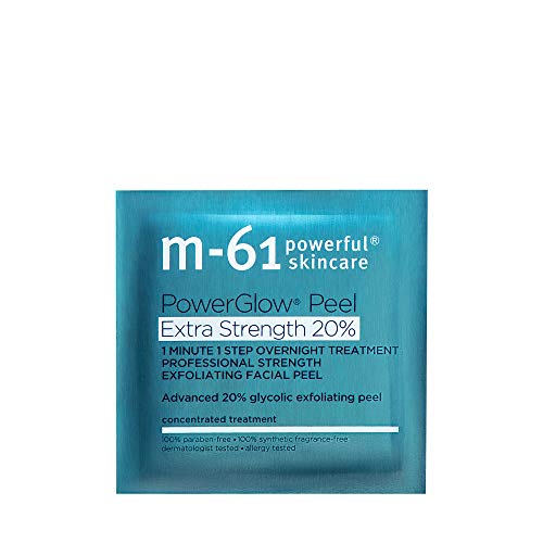 PowerGlow Peel Extra Strength 20% Glycolic Acid - 20 Count Exfoliating Pads