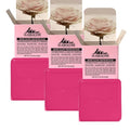 Rose Glow Perfumed Shower Bar Body Wash Dark Spot Removal 4.93 oz (Pack of 3) | Soft Smooth Skin Moisturizes Perfect for Women Gift Beauty Bundle Value Set (Rose Floral)
