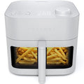 Chefman 6-in-1 Crispenator Air Fryer 8 Qt with Viewing Window, Concrete