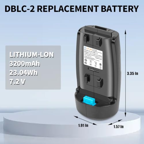 Replacement Battery for Andis Supra ZR II & Pulse ZR II Pet Clippers - 3.5H Runtime