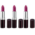 (3 Pack) Lipstick Set - Amethyst Shimmer Long-Lasting Lip Color