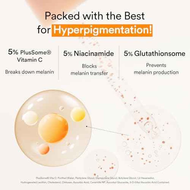Abib Glutathiosome Dark Spot Serum Vita drop 1.69 fl.oz. | Korean Skincare, Dark Spot, Hyperpigmentation Treatment | Serum for Sensitive, Uneven Skin