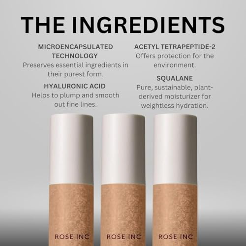 ROSE INC Skin Enhance Non-Comedogenic Skin Tint Serum Foundation 60